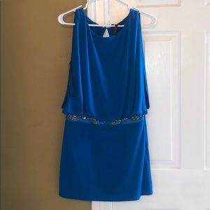 Jeweled cocktail dress